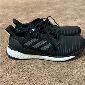 Black Adidas Solarboost Size 12